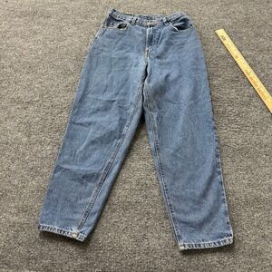 Route 66 Jeans Womens 28x26 Blue High Waisted Relaxed Tapered Mom Denim Casual